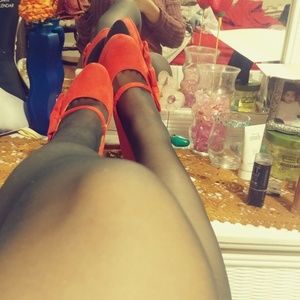 Heels ,rarely used .Nice ribbon at the side